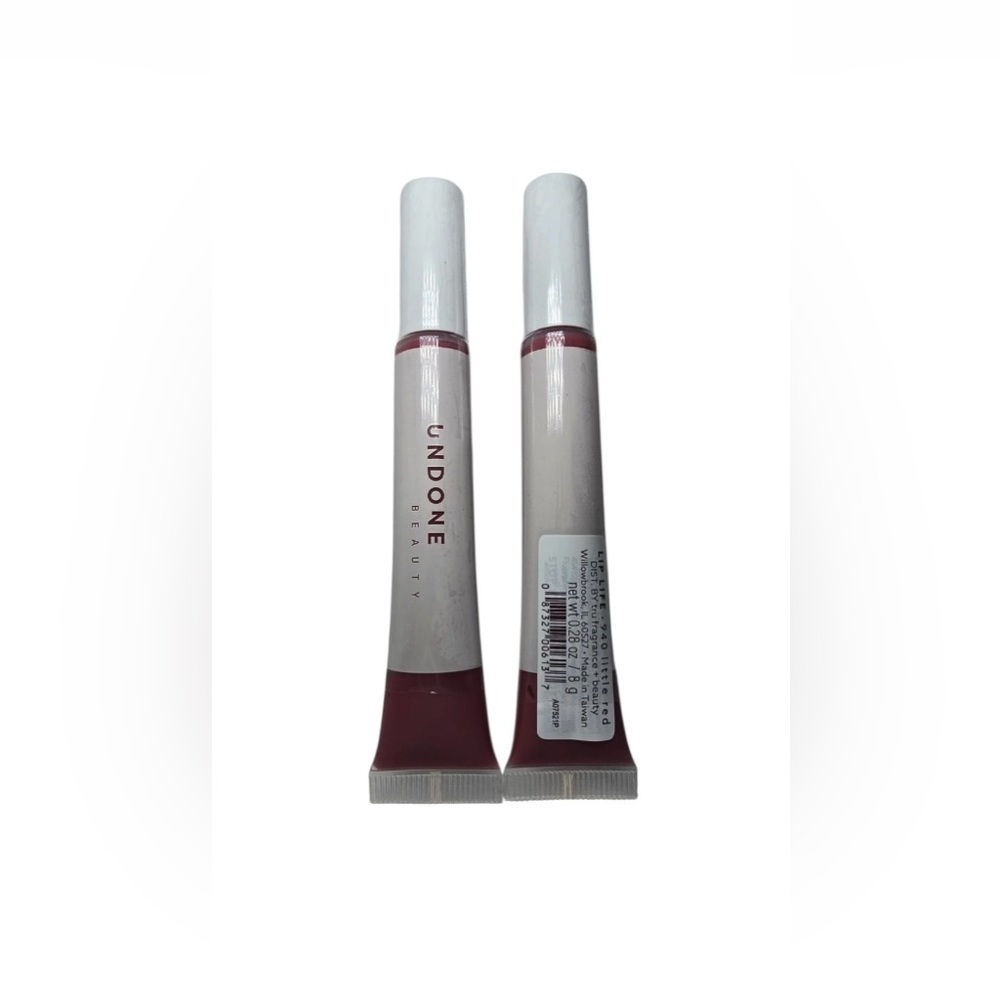 Undone Beauty Lip Life Lip Balm - 940 Little Red 2 pack - .28 0z